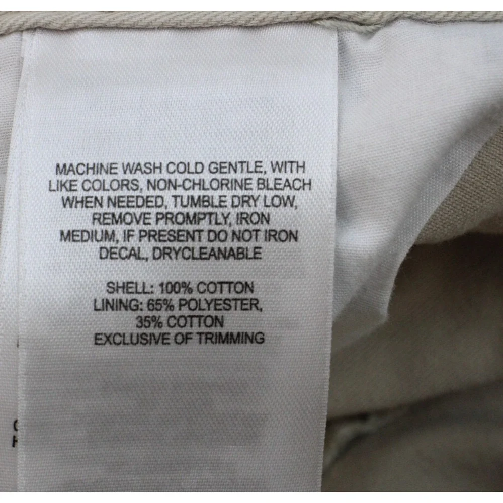 Columbia Shorts Mens 36 Beige 100%‎ Cotton Cargo Omni-Shade 10